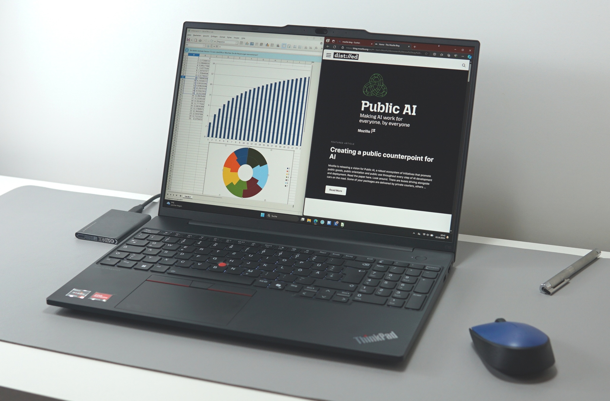 Lenovo ThinkPad E16 Gen 2 AMD laptop test: Snijdt (meestal) bochten af op de juiste plaatsen