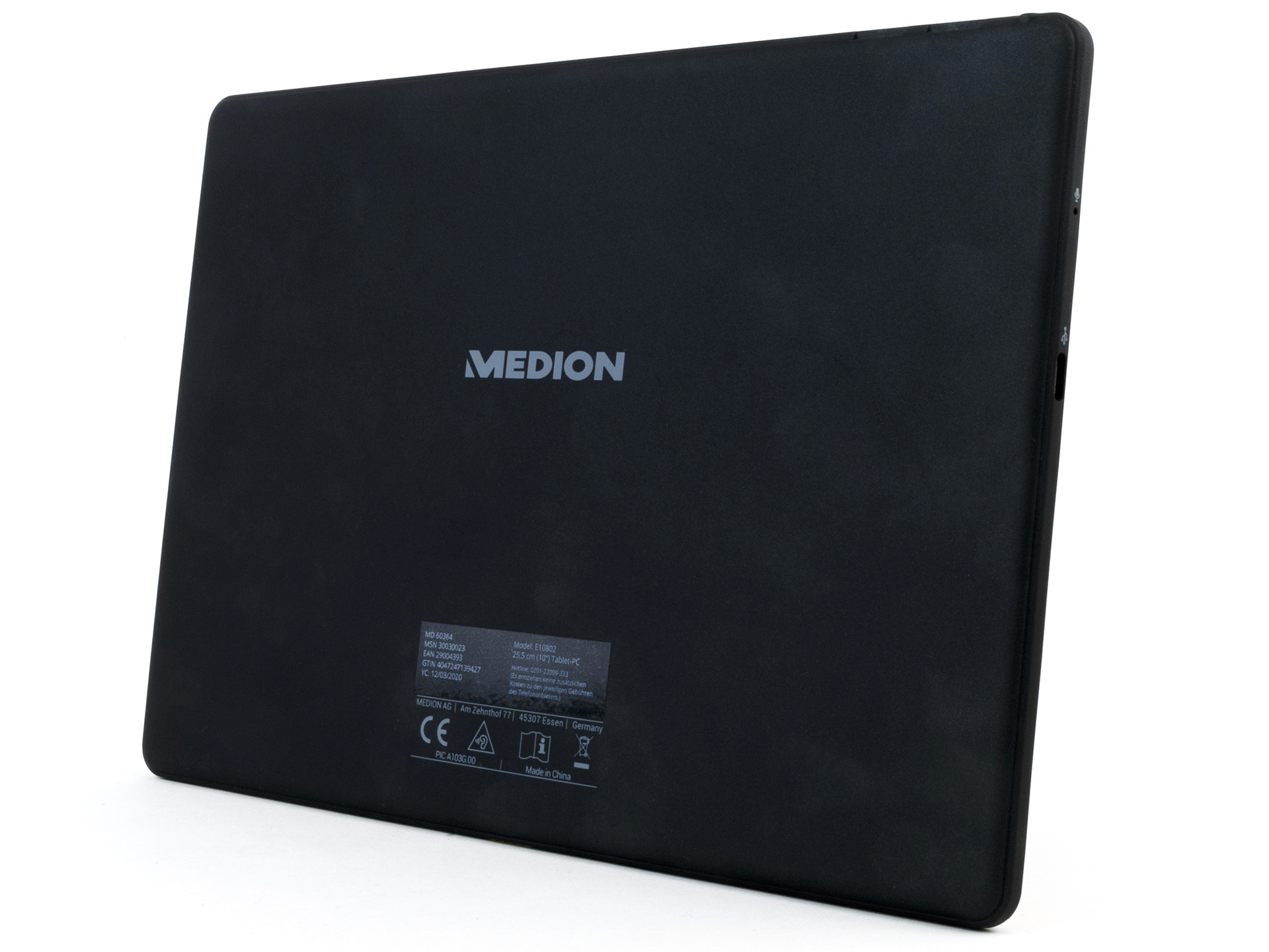 Uitgestorven omverwerping zingen Test Medion LifeTab E10802 - De Aldi-tablet inclusief toetsenborddeksel en  LTE - Notebookcheck.nl