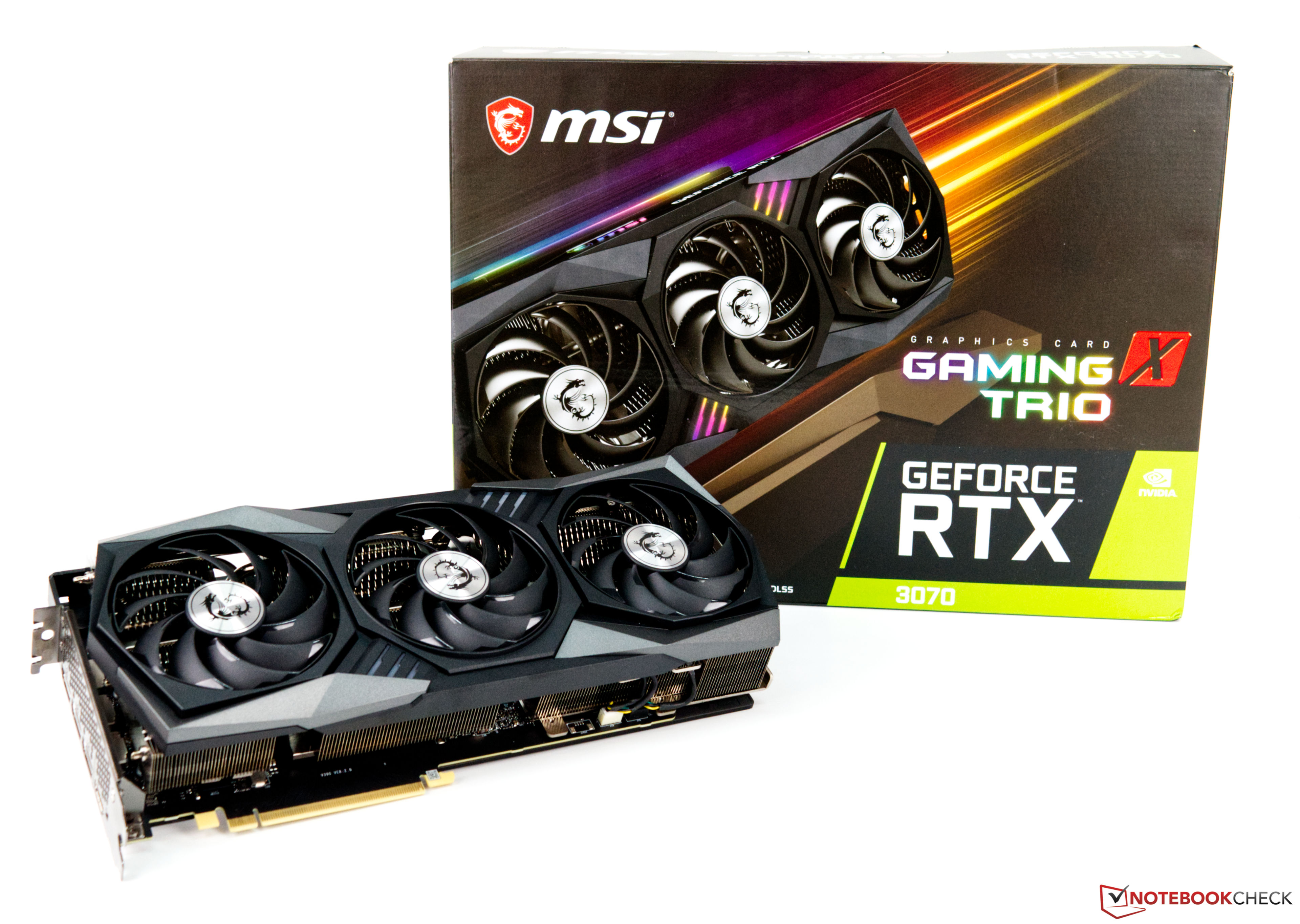 MSI GeForce RTX 3070 GAMING X TRIO 非LHR - PCパーツ