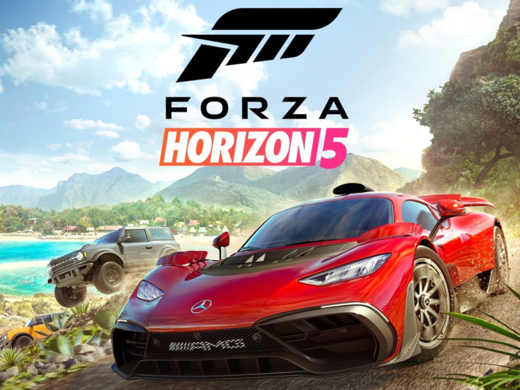 Forza Horizon 5 PS5 artwork (Afbeelding bron: Sony PlayStation Store)