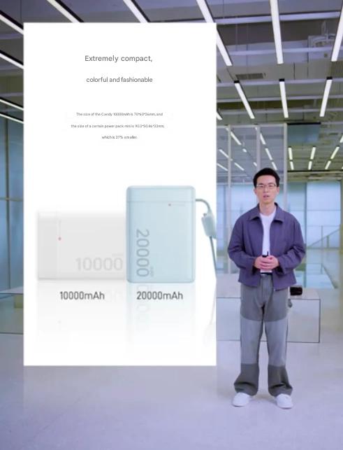 De nieuwe Nubia Candy 45W power banks. (Afbeeldingsbron: Nubia)