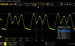 PWM-frequentie bij minimale helderheid