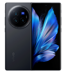 Vivo X Fold3 in zwart