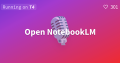 Open NotebookLM (Afbeelding Bron: gabrielchua op Knuffelgezicht)