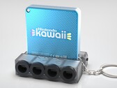 De 'Kawaii' heeft een aangepast dock voor het aansluiten van maximaal vier Gamecube-controllers. (Bron: BitBuilt)