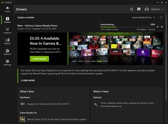 Nvidia GeForce Game Ready Driver 572.47 nu beschikbaar met ondersteuning voor RTX 5070 Ti (Afbeeldingsbron: Eigenaar)