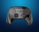 De originele Steam Controller uit 2015 heeft dubbele trackpads zoals het Steam Deck. (Afbeeldingsbron: Valve)