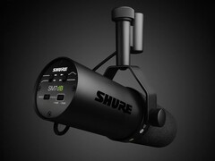 De nieuwe Shure SM7dB met voorversterkerschakelaars op het achterpaneel (Afbeelding Bron: Shure)