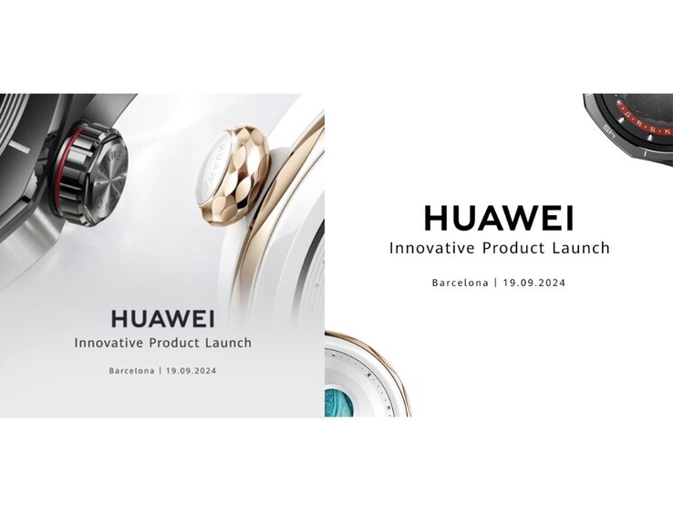 De Huawei teaserafbeeldingen die de lanceerdatum van de Watch GT 5 onthulden, van eerder deze maand september. (Afbeeldingsbron: Huawei via X/Twitter)