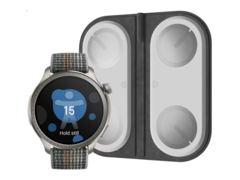 De Amazfit Body Composition Analyser Mat werkt met de Balance smartwatch. (Afbeeldingsbron: Amazfit)