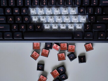 Epomaker Galaxy 100 keycaps en schakelaars