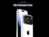 Onofficiële promofoto toont het nieuwe ontwerp van de iPhone 17 Pro Max (Afbeelding bron: @asherdipps, bewerkt)