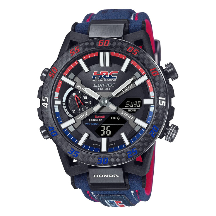 De Casio Edifice ECB2000HR-1A smartwatch. (Afbeeldingsbron: Casio)