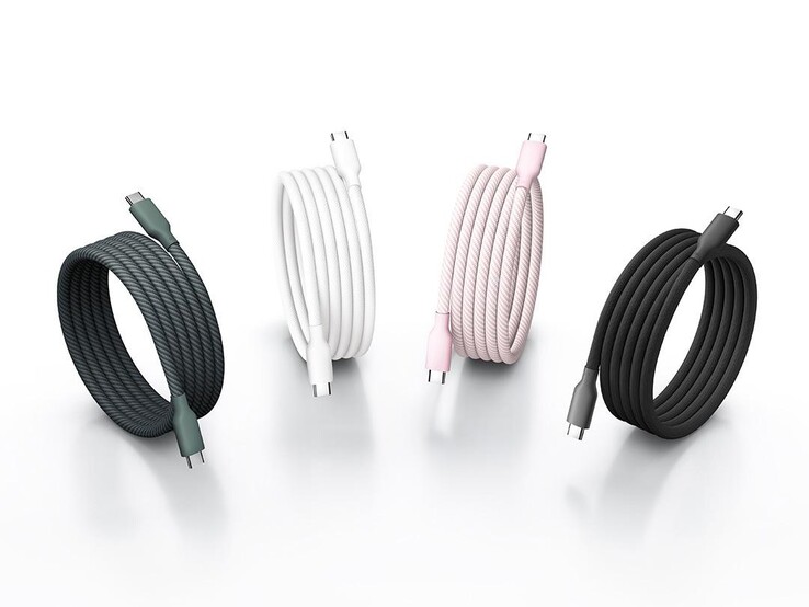 De magnetische USB-C naar USB-C kabel van de Xiaomi Mi 6A. (Afbeeldingsbron: Xiaomi)