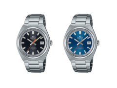 Van links naar rechts, Casio Edifice EFB-109D-1AVEF en EFB-109D-2AVEF. (Afbeeldingsbron: Casio UK)