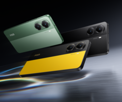 De Poco X7 Pro is verkrijgbaar in de kleuren Groen, Geel en Zwart (Afbeelding bron: Xiaomi)