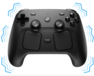 Steam Controller. Een nieuwe mod kan pc-geluid omzetten in trillingen, waardoor gebruikers de geluiden van games kunnen voelen.