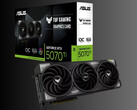 Asus GeForce RTX 5070 Ti Tuf O16G notering (Afbeeldingsbron: TopAChat)