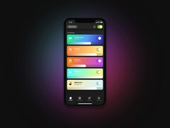 De Philips Hue app zou binnenkort widgets kunnen ondersteunen. (Afbeeldingsbron: Philips)