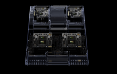 De Nvidia Grace Hopper GH200 in dubbele configuratie. (Bron: Nvidia)