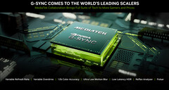 Nvidia G-Sync draait nu rechtstreeks op MediaTek beeldschermscalers zonder dat er een speciale module nodig is. (Afbeelding Bron: Nvidia)