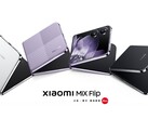 De Xiaomi MIX Flip is Xiaomi's eerste opvouwbare smartphone in de vorm van een clamshell. (Afbeeldingsbron: Xiaomi).