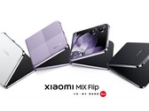 De Xiaomi MIX Flip is Xiaomi's eerste opvouwbare smartphone in de vorm van een clamshell. (Afbeeldingsbron: Xiaomi).