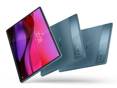 De Yoga Tab Plus is verkrijgbaar in de kleuren Seashell en Tidal Teal en draait op Android 15. (Afbeelding bron: Lenovo)