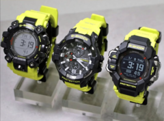 Van links naar rechts, de Casio GW-9500MRY-1A9 Mudman, GR-B300RY-1A9 GravityMaster, GPR-H1000RY-1A9 RangeMan (Afbeelding bron: @geesgshock op Instagram))