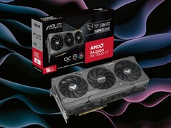 De RX 9060 XT krijgt FSR 4 net als andere RDNA 4 kaarten. (Afbeeldingsbron: Asus, Unsplash, bewerkt)