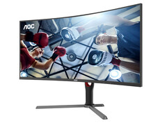 De nieuwste 34-inch gamingmonitor van AOC combineert een resolutie van 1440p met een vernieuwingsfrequentie van 180 Hz. (Afbeeldingsbron: AOC)