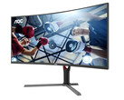 De nieuwste 34-inch gamingmonitor van AOC combineert een resolutie van 1440p met een vernieuwingsfrequentie van 180 Hz. (Afbeeldingsbron: AOC)