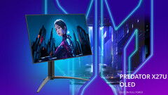 Acer onthult Predator X27U F3 OLED gaming-monitor (Beeldbron: Acer [bewerkt])