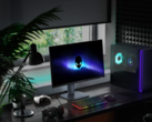 De Alienware AW2725DM gaming monitor (afbeelding) ondersteunt zowel Nvidia G-Sync als AMD FreeSync. (Afbeeldingsbron: Alienware)