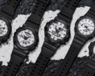 De Casio G-SHOCK Zwart-wit collectie. (Afbeeldingsbron: PR Newswire)