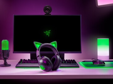 Razer Kraken Kitty V2 BT zwart (Afbeelding bron: Razer)