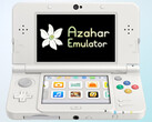 Nintendo 3DS-emulator Azahar-logo op 3DS-consolescherm