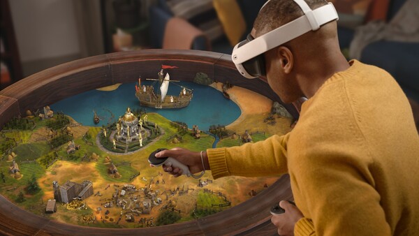 Civilization VII - VR zal beschikbaar zijn om te spelen in VR en mixed reality modus. (Afbeeldingsbron: 2K Games)