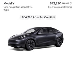 Tesla biedt nu inventaris Model Y aan voor minder dan $35.000 (Afbeeldingsbron: Tesla)