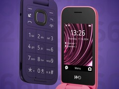 De HMD 2660 Flip is een opfrisbeurt van de Nokia 2660 Flip met een verfijnd ontwerp en bijgewerkte functies. (Afbeeldingsbron: HMD)