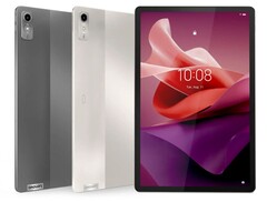 De Lenovo Tab P12 is verkrijgbaar in de afwerkingen Oat en Storm Grey. (Afbeeldingsbron: Lenovo)