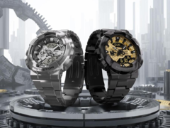 De Casio G-Shock GM-110D-8AJF (links) en de G-Shock GM-110BD-1A9JF (rechts). (Afbeeldingsbron: Yahoo! Japan)