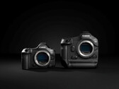 Canon EOS R5 Mark II (links) en de R1 (rechts) (Bron: Canon)