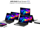 GPD Duo met twee 13,3-inch OLED-panelen van Samsung (Afbeelding bron: GPD)
