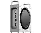 De Zeera Macforge-behuizing voor de M4 Mac Mini is ontworpen als een Mac Pro. (Afbeeldingsbron: Zeera)