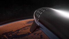 Eerste Starship-missie naar Mars zal in 2026 plaatsvinden (Afbeeldingsbron: SpaceX)