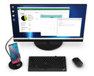 De desktopmodus van Google mist nog steeds de afwerking van Samsung DeX of Motorola Ready For. (Afbeelding bron: Motorola)