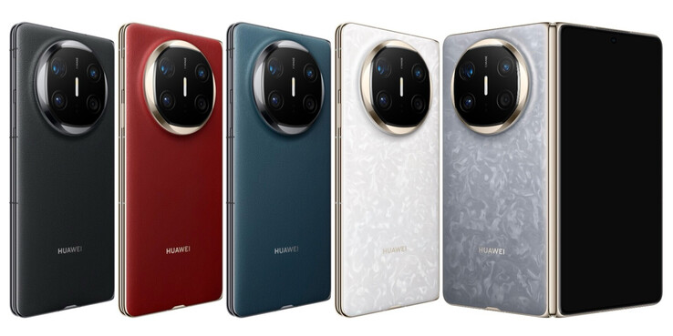 Huawei biedt de Mate X6 in talloze kleurencombinaties aan. (Afbeeldingsbron: Huawei)