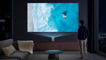 De LG CineBeam S 4K Ultra Short Throw projector. (Afbeeldingsbron: LG)