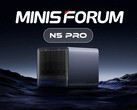 Minisforum zou zijn N5 en N5 Pro NAS dit voorjaar moeten uitbrengen. (Afbeeldingsbron: Minisforum - bewerkt)